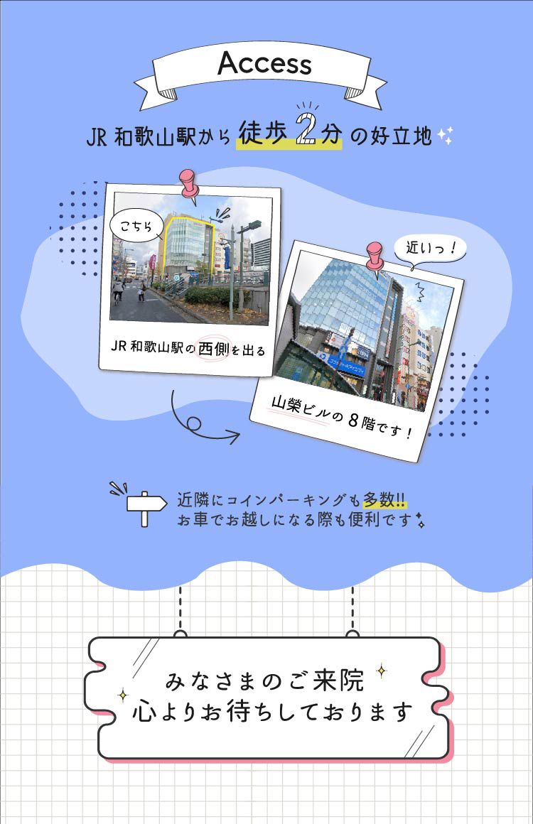 VIVACE CLINICへのアクセス